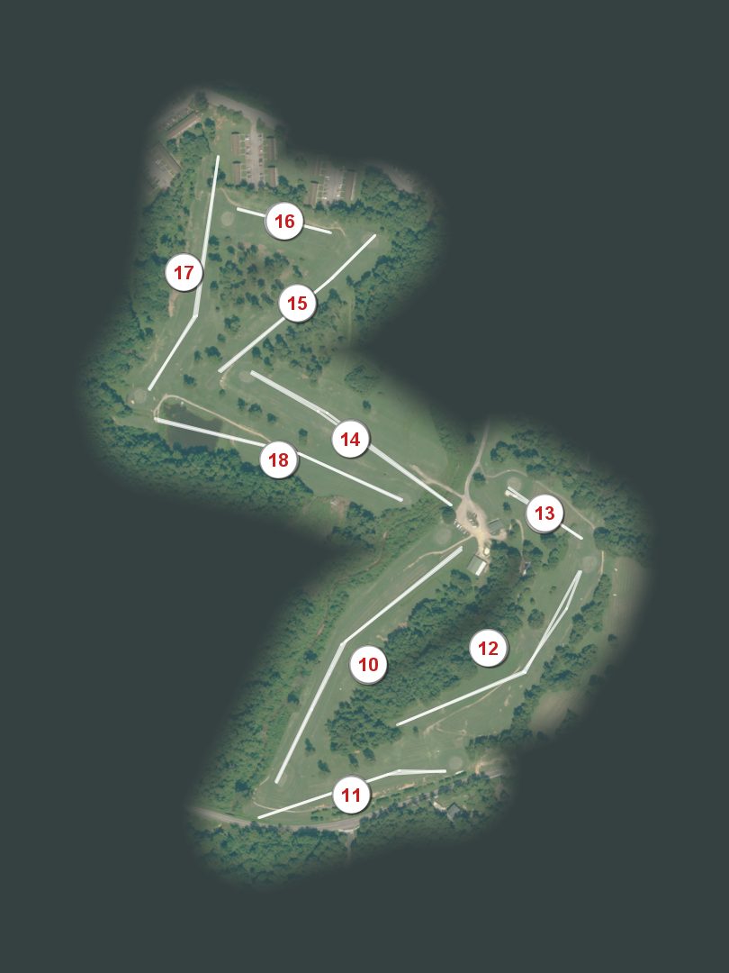 Paschal Golf Club course map