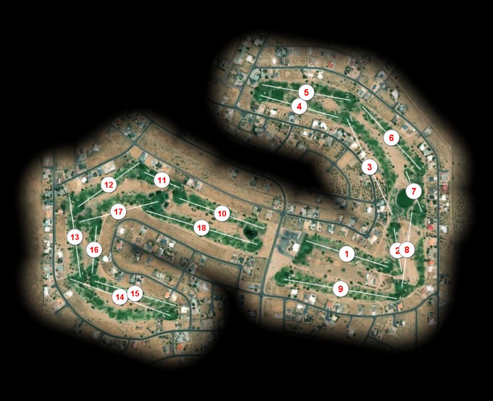 Valle Vista Country Club course overview