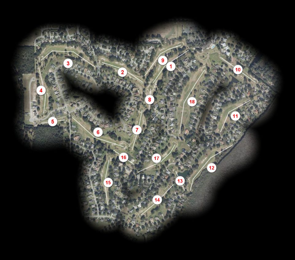 Harbor Hills Country Club course overview