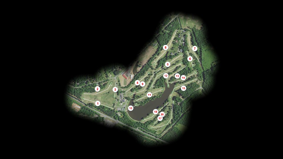 Asheboro Country Club course overview