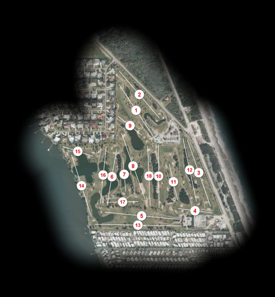 Spessard Holland Golf Course course overview