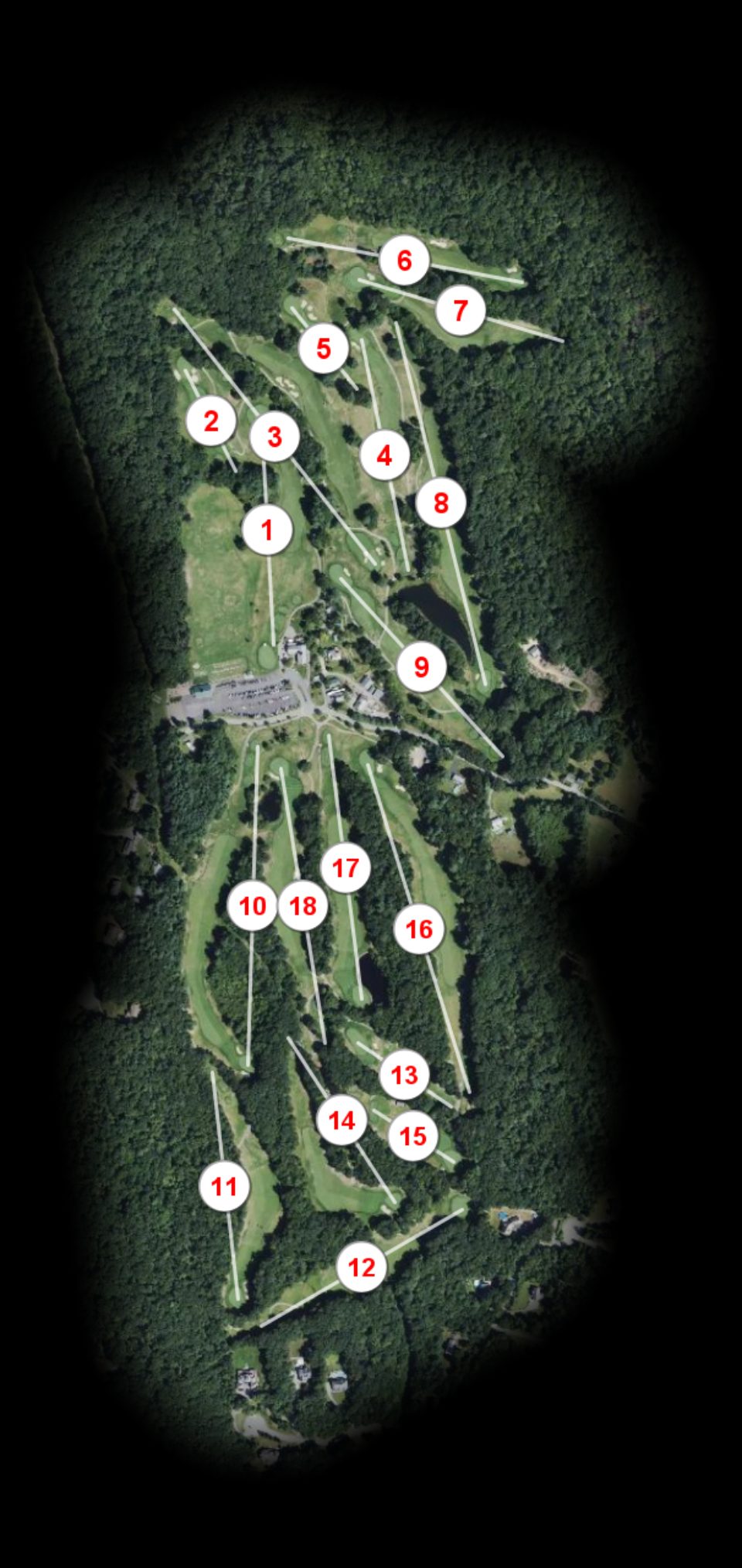 Blissful Meadows Golf Club course overview