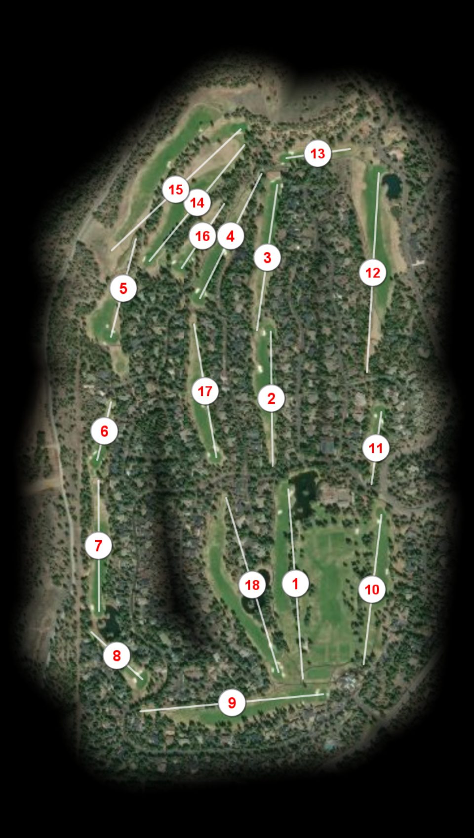 Awbrey Glen Golf Club course overview