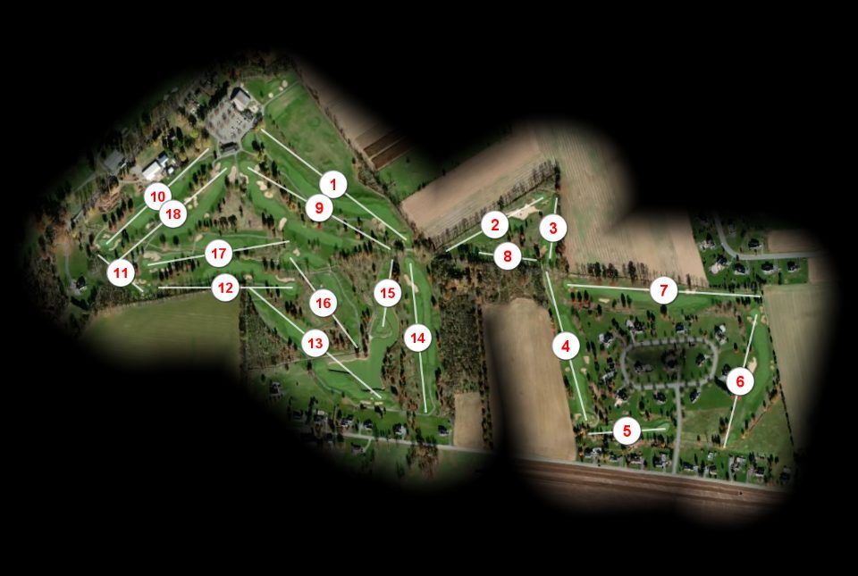 Royal Oaks Golf Club course overview