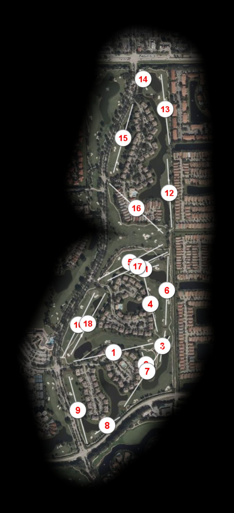 Gleneagles Country Club Victory course overview