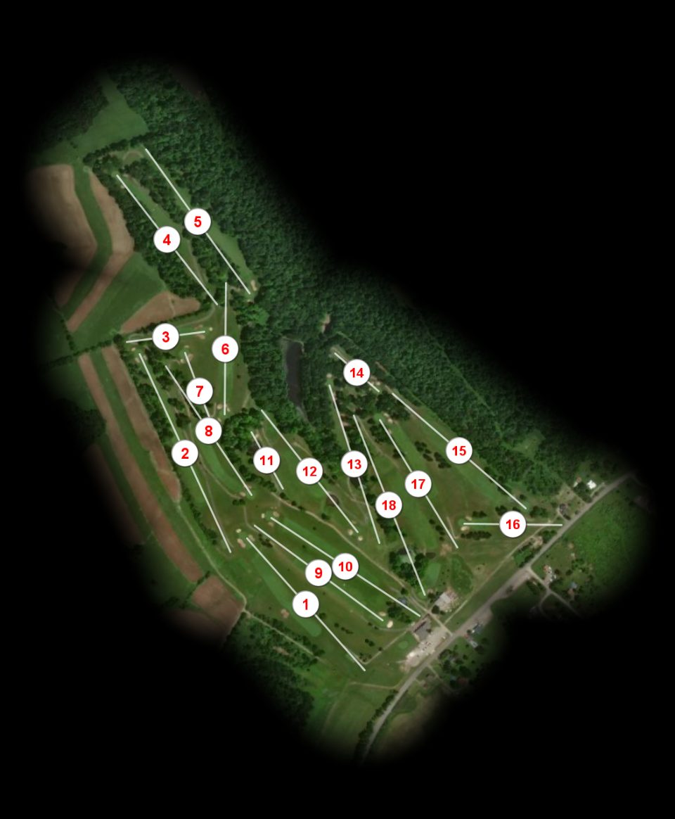 Champion Lakes Golf Course & Resort Ligonier course overview