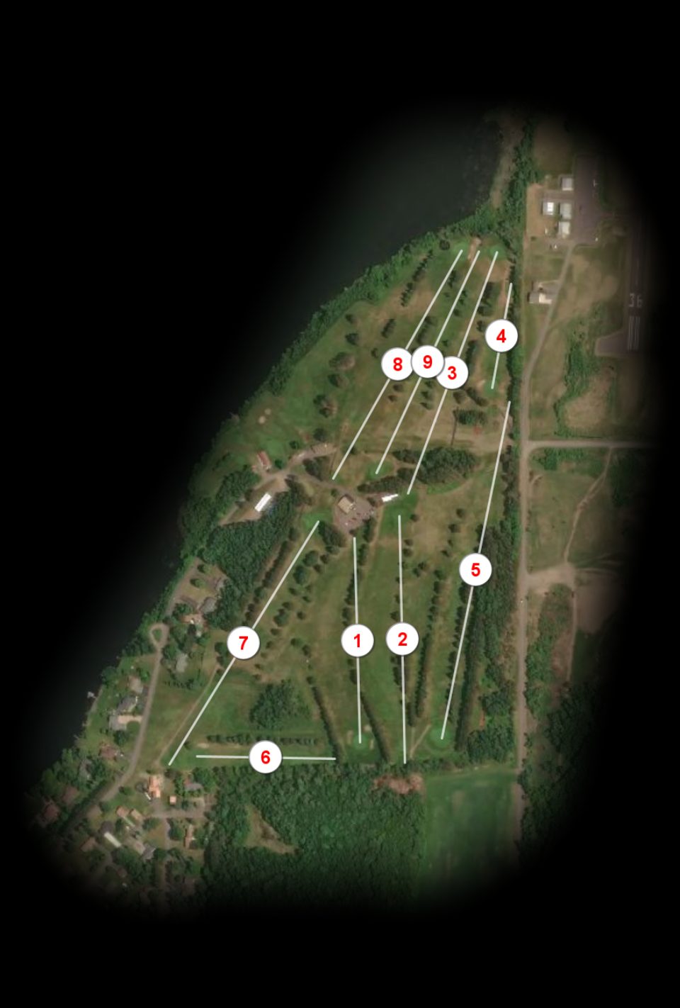 Park Falls Country Club course overview