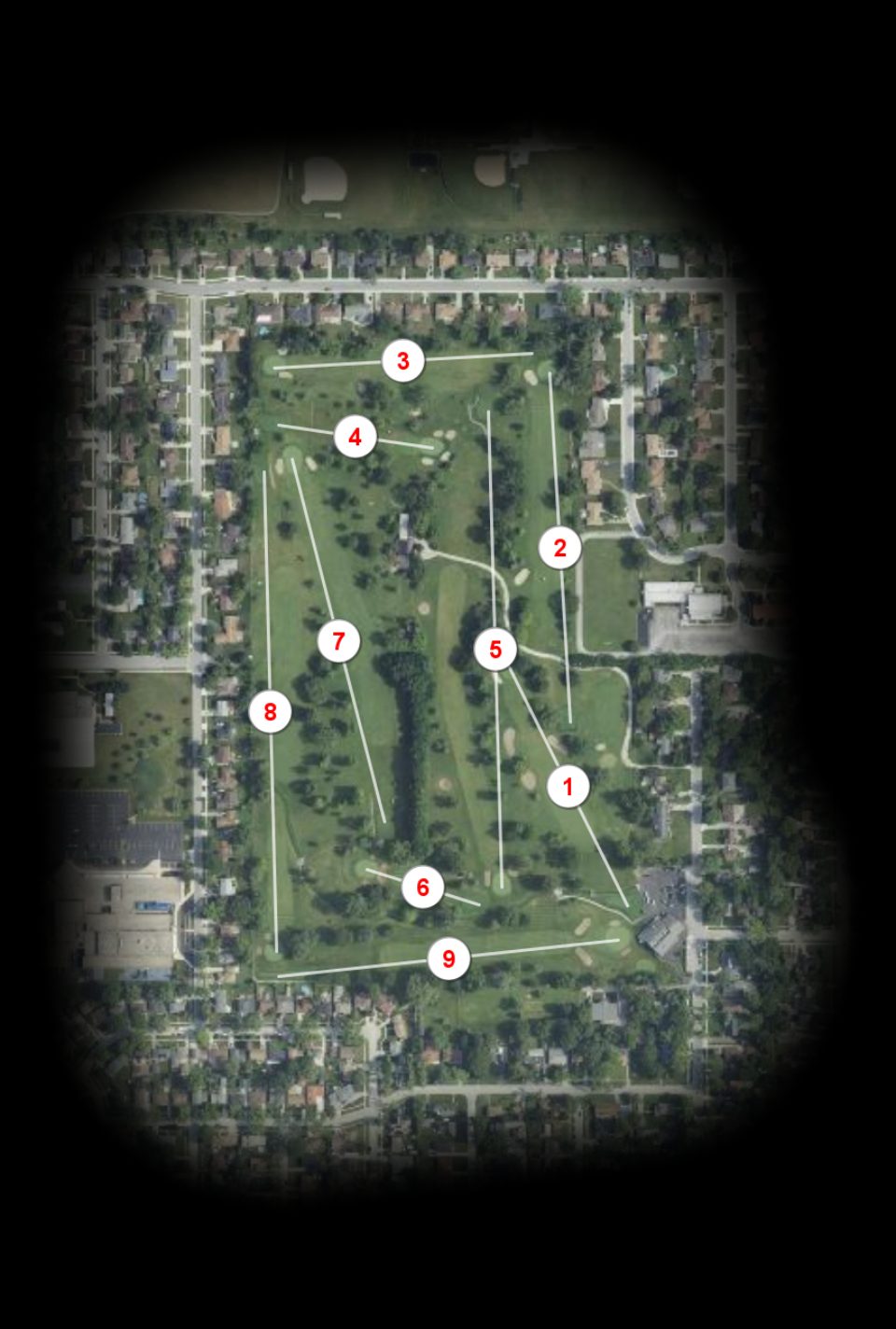 Chicago Heights Park District West course overview