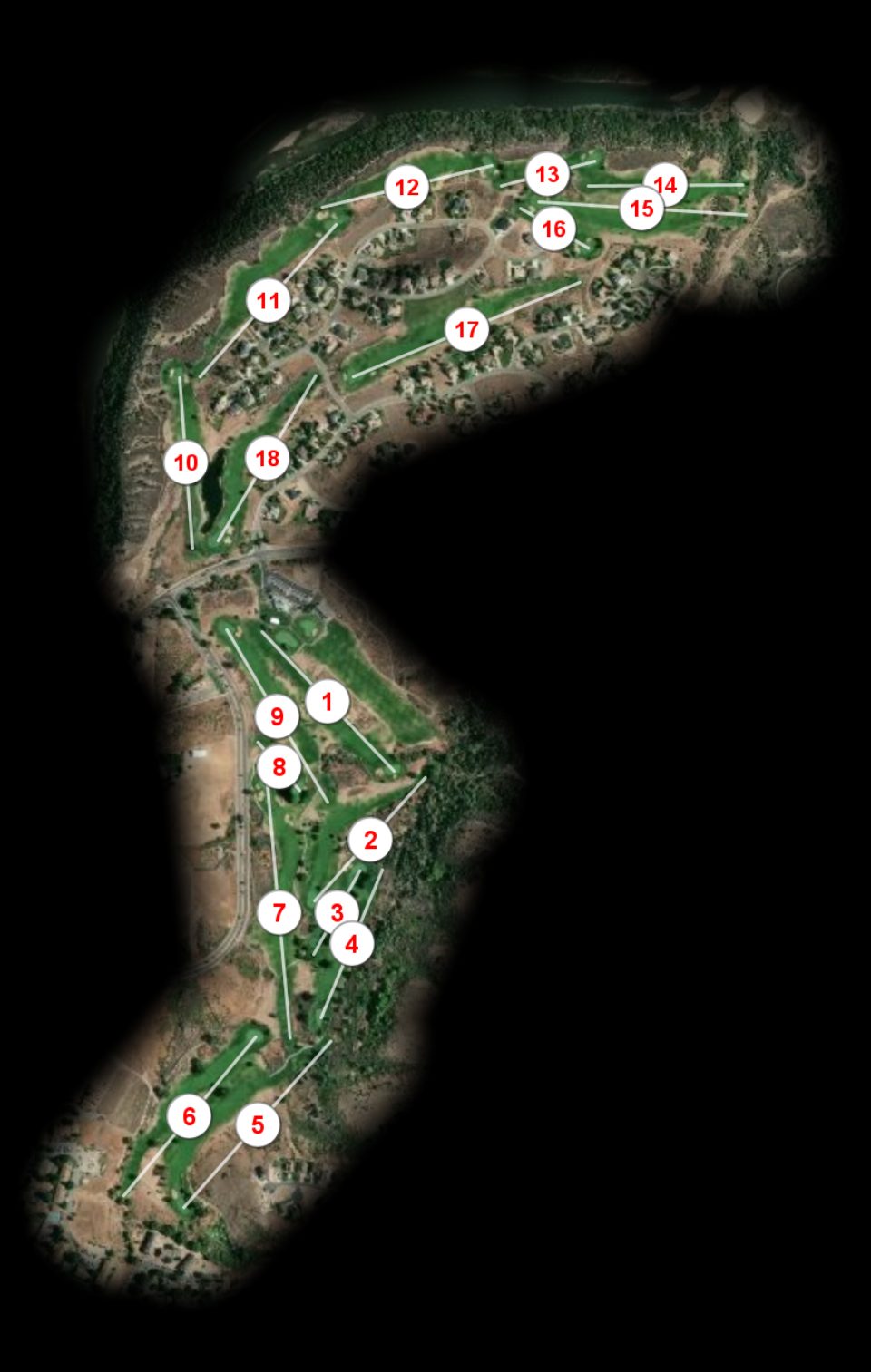 Battlement Mesa Golf Club course overview