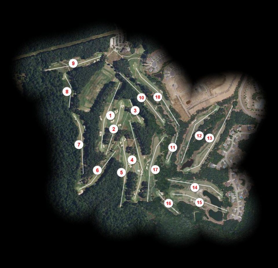 Frog Golf Club at Georgian Resort course overview