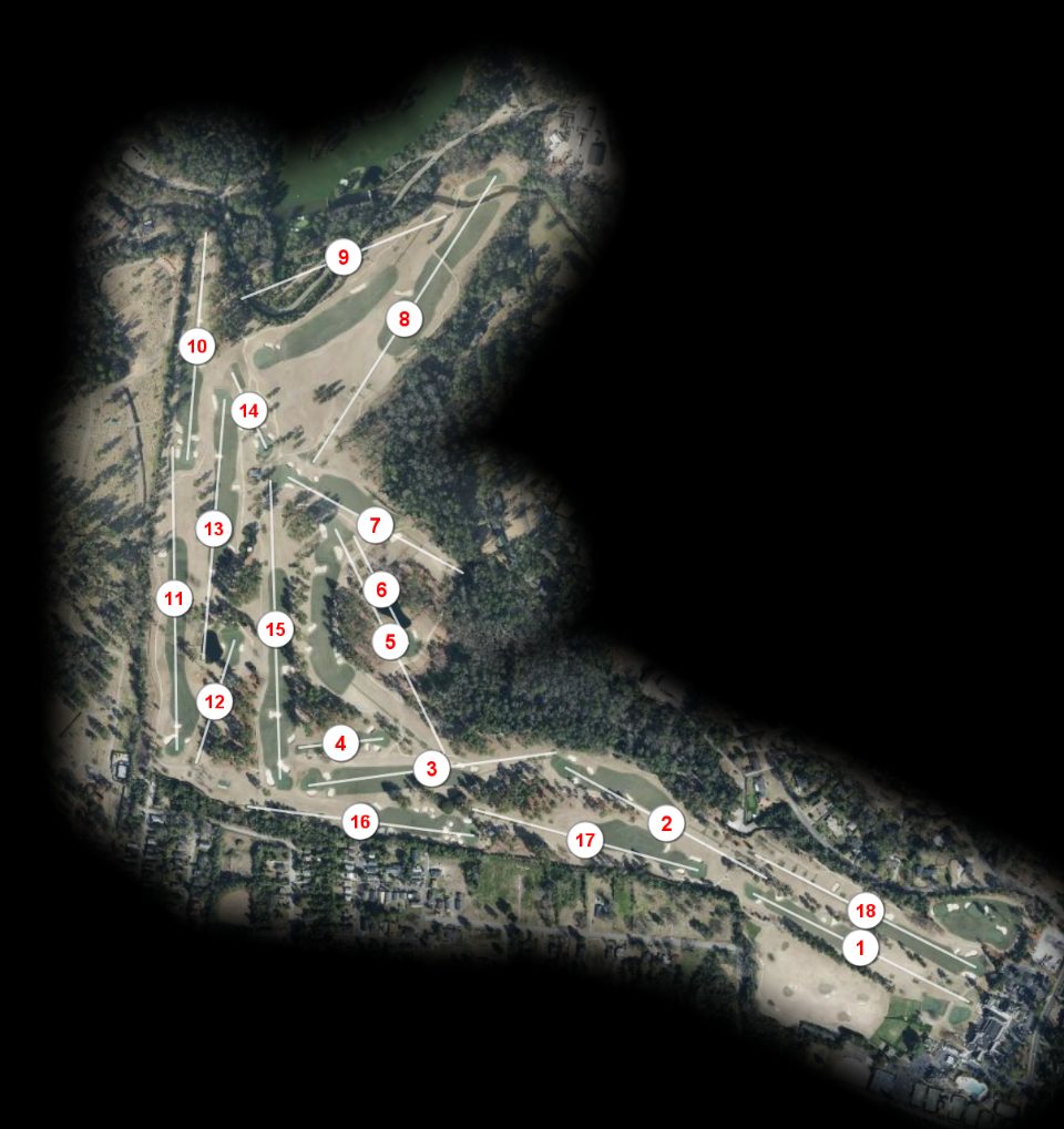Augusta Country Club course overview