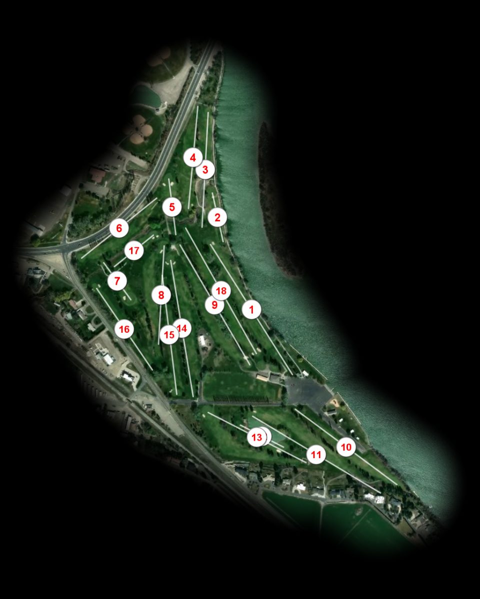 Burley City Municipal Golf Club course overview