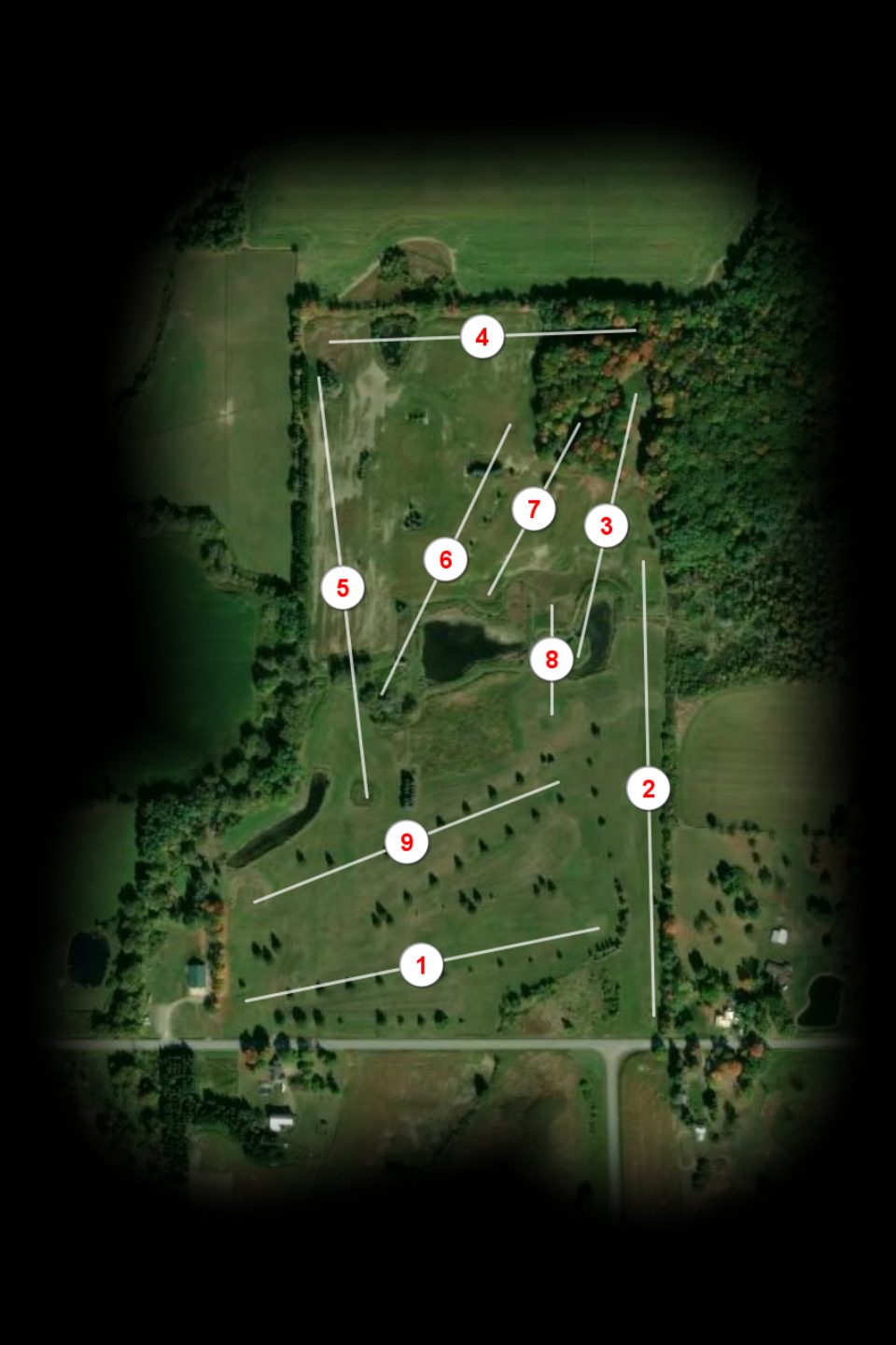 Arrowwood 9-hole course overview