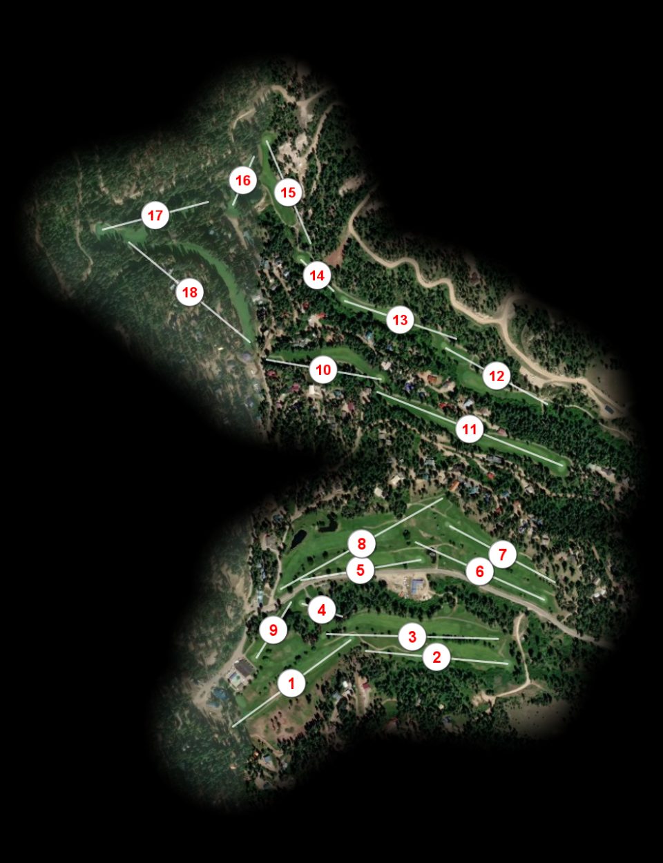 Terrace Lakes Resort course overview