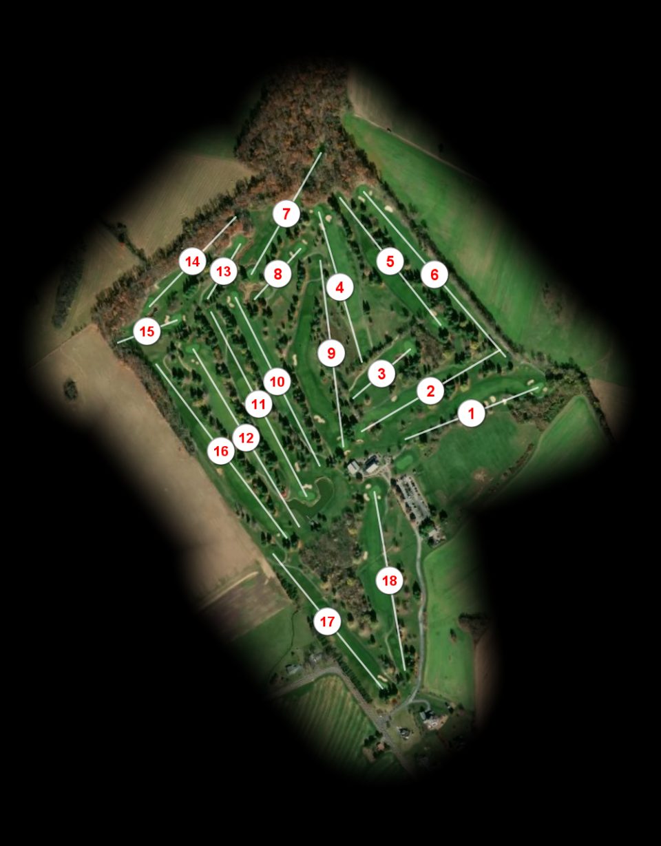Glade Valley Golf Club course overview