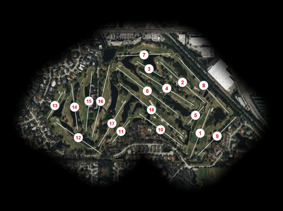 Bardmoor Golf & Tennis Club course overview