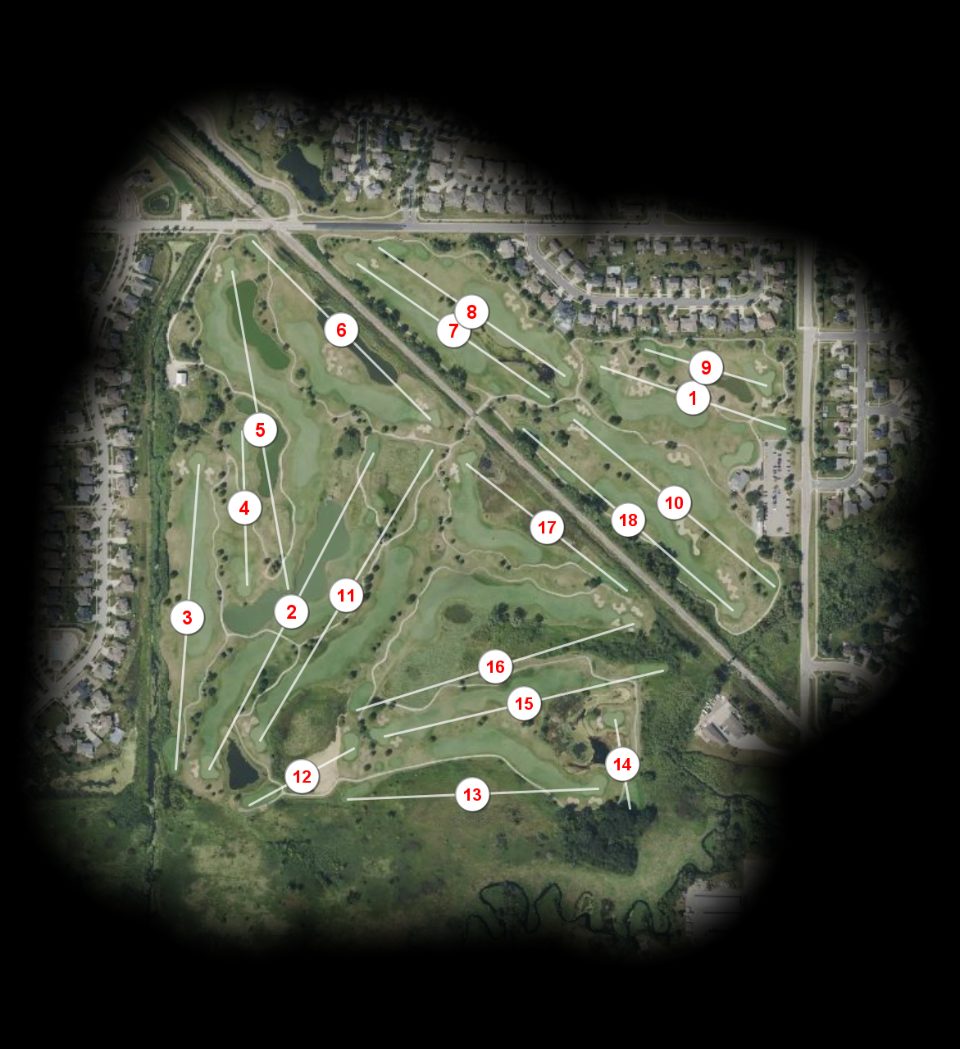 The Meadows of Six Mile Creek course overview