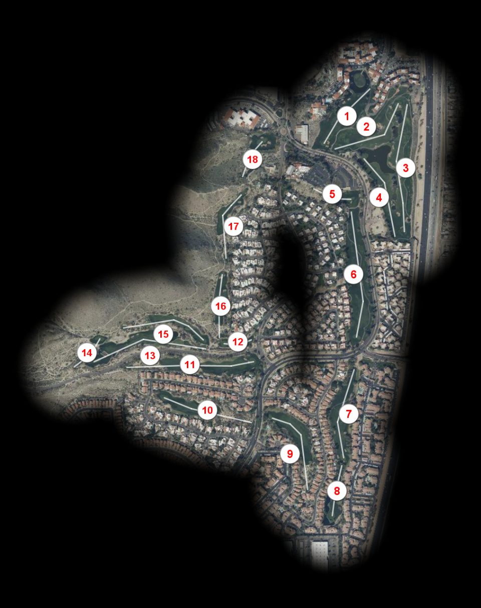 Phantom Horse Golf Club course overview
