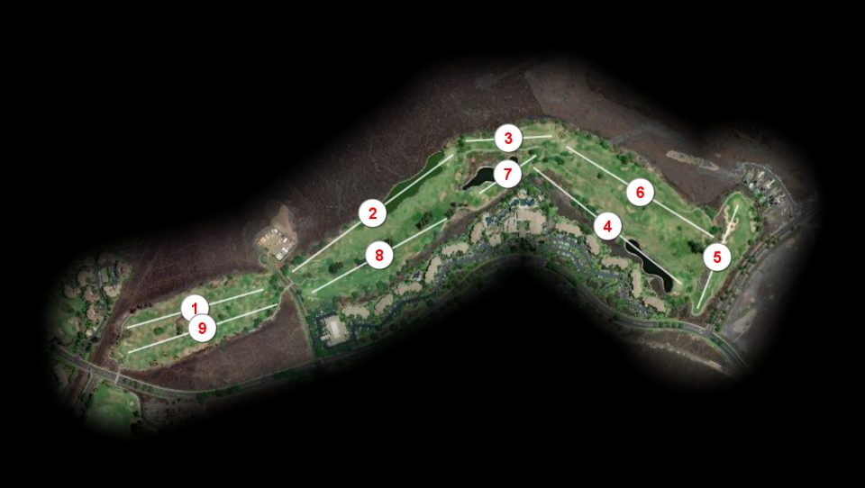 Kings nine at Waikoloa Beach Resort Golf