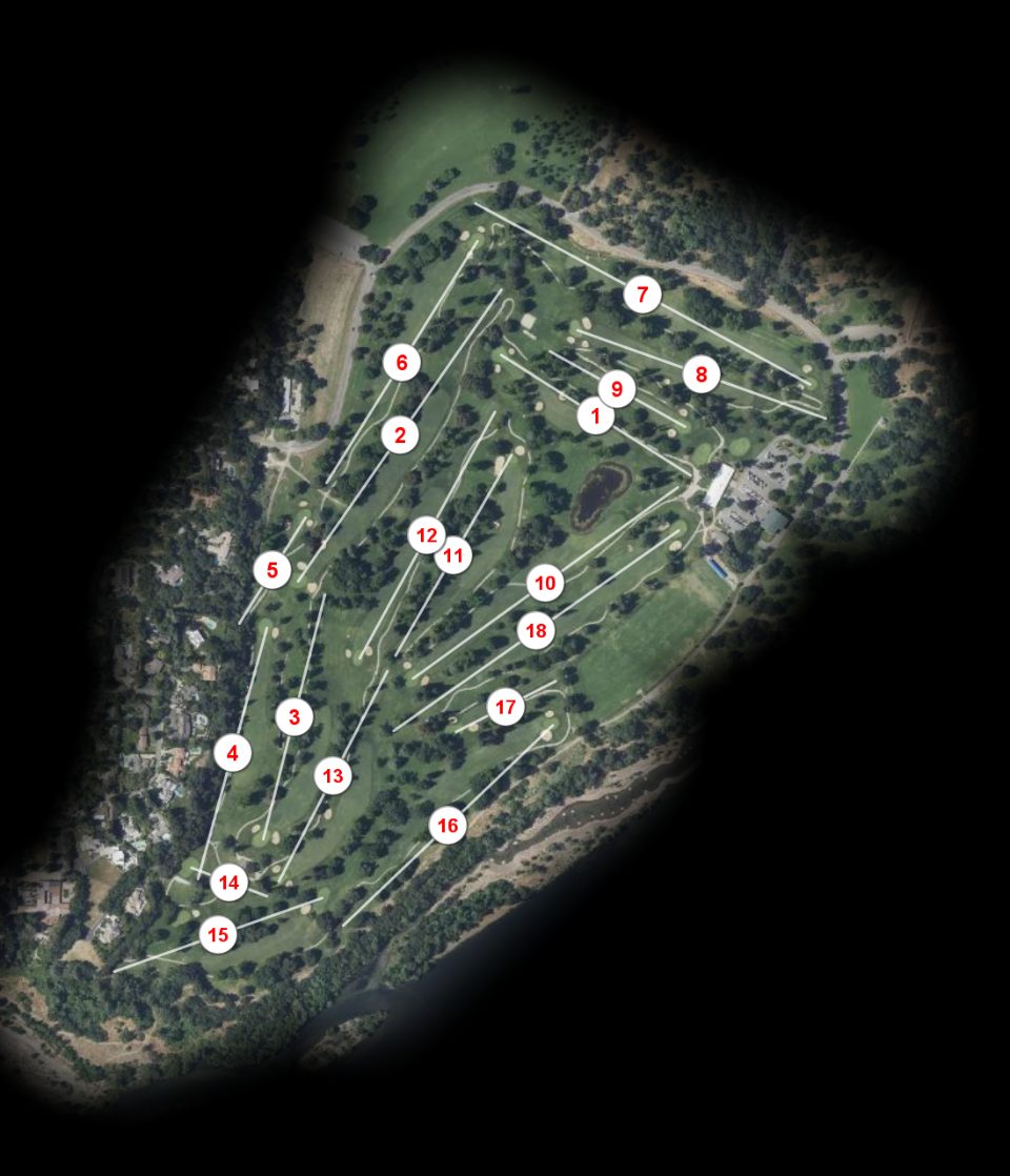Ancil Hoffman Golf Course course overview