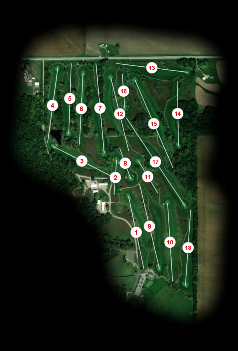Glynns Creek Golf Course course overview