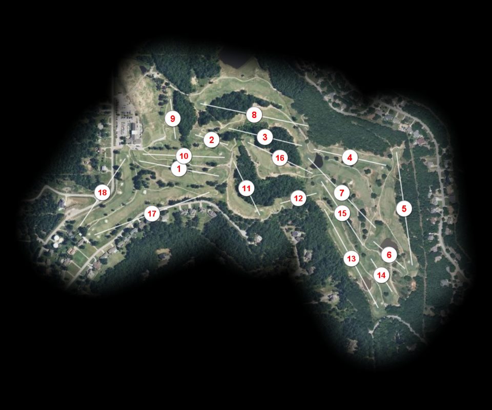 The Canyons at Blackjack Ridge Sand Springs course overview