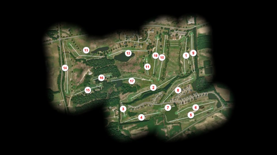 Bradford Creek Golf Club course overview