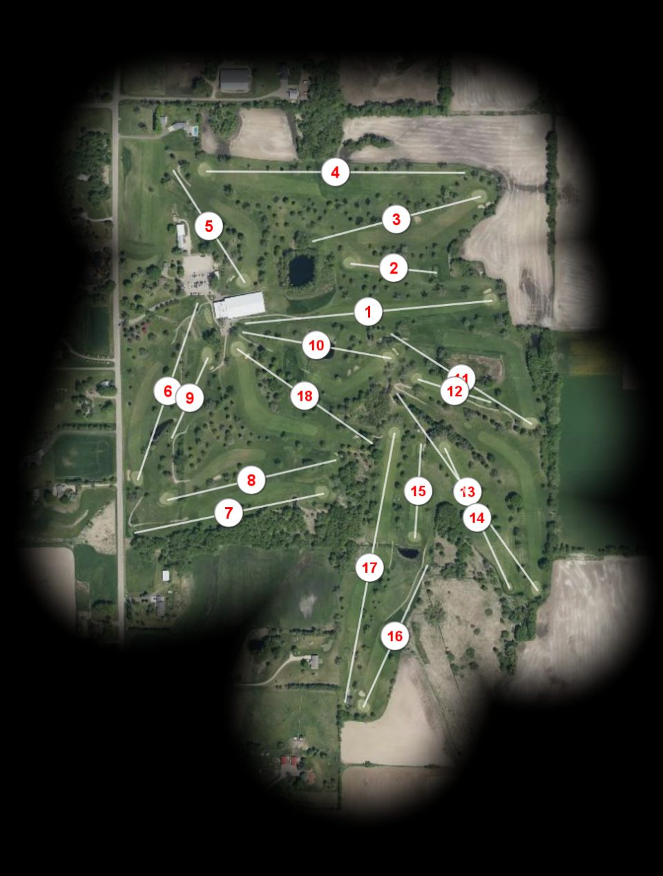 Daytona Country Club course overview