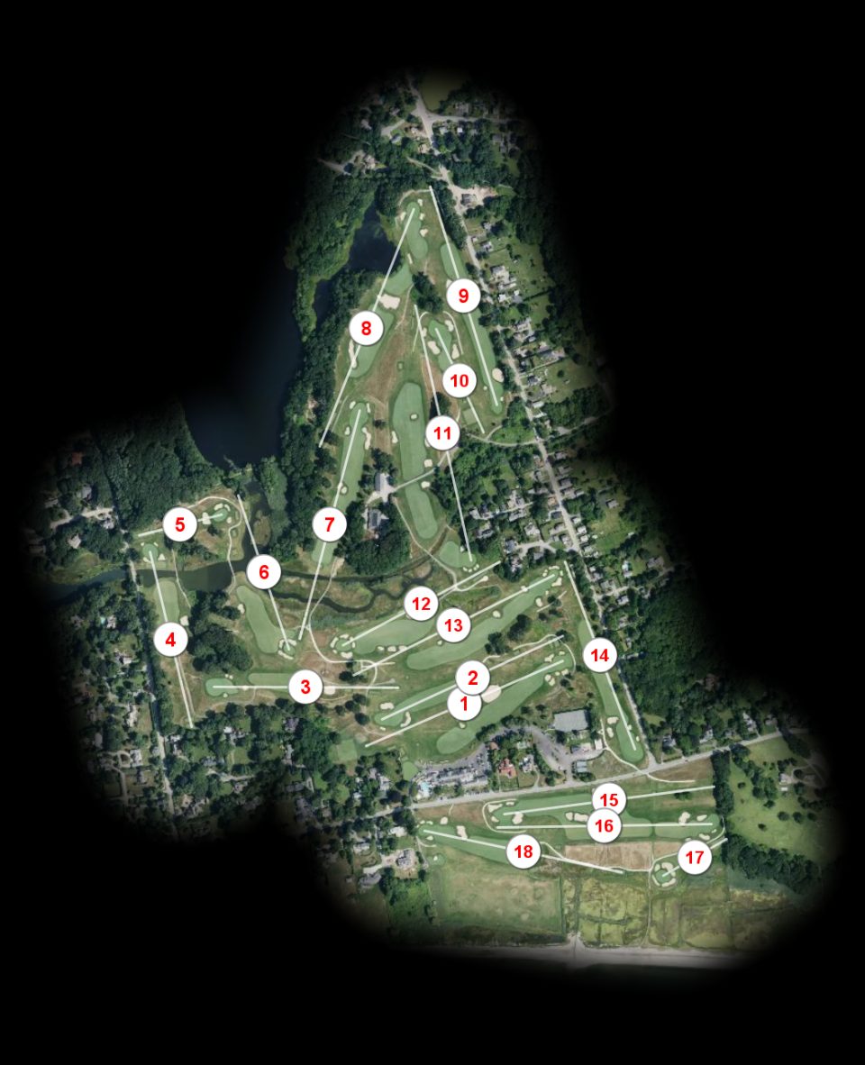 Rhode Island Country Club course overview