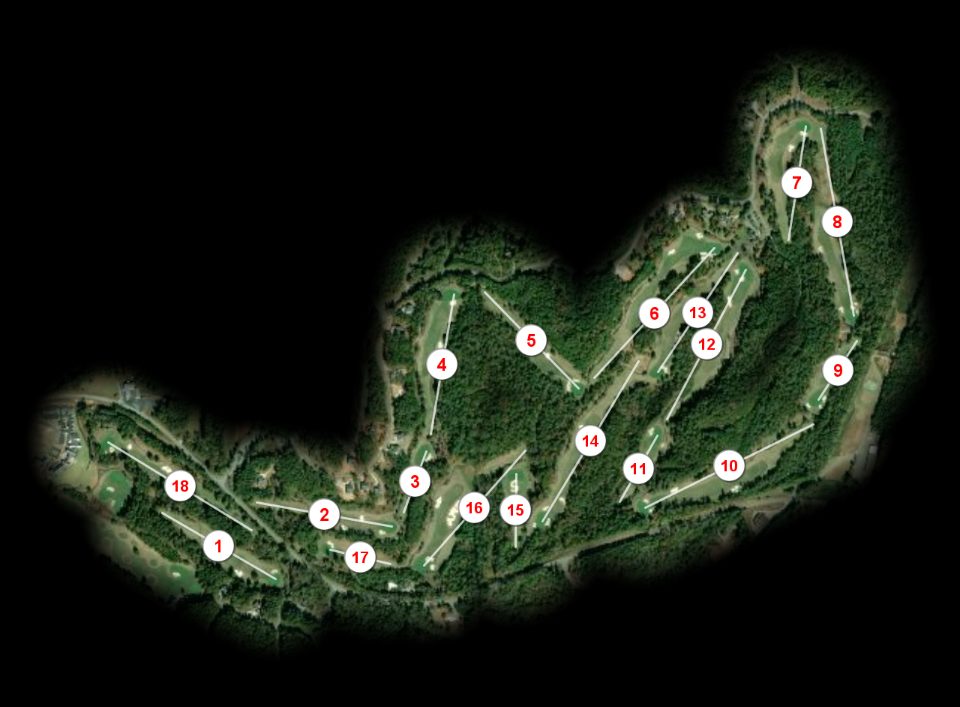 The Cliffs at Keowee Springs course overview