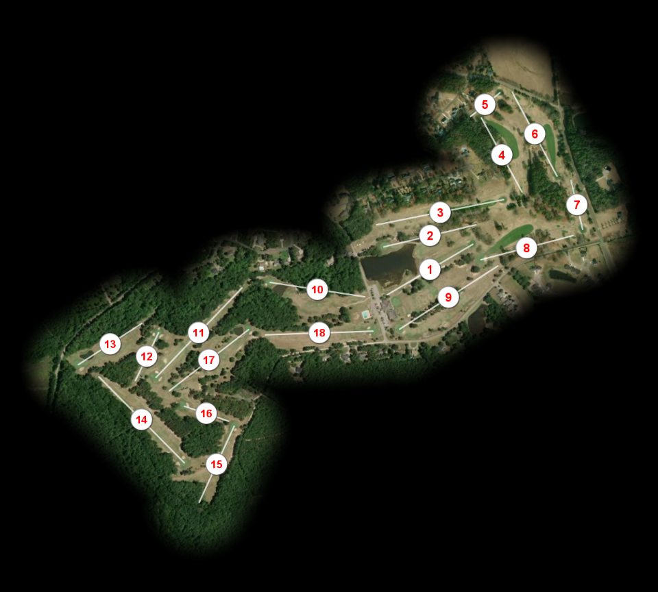 Pine Ridge Country Club course overview