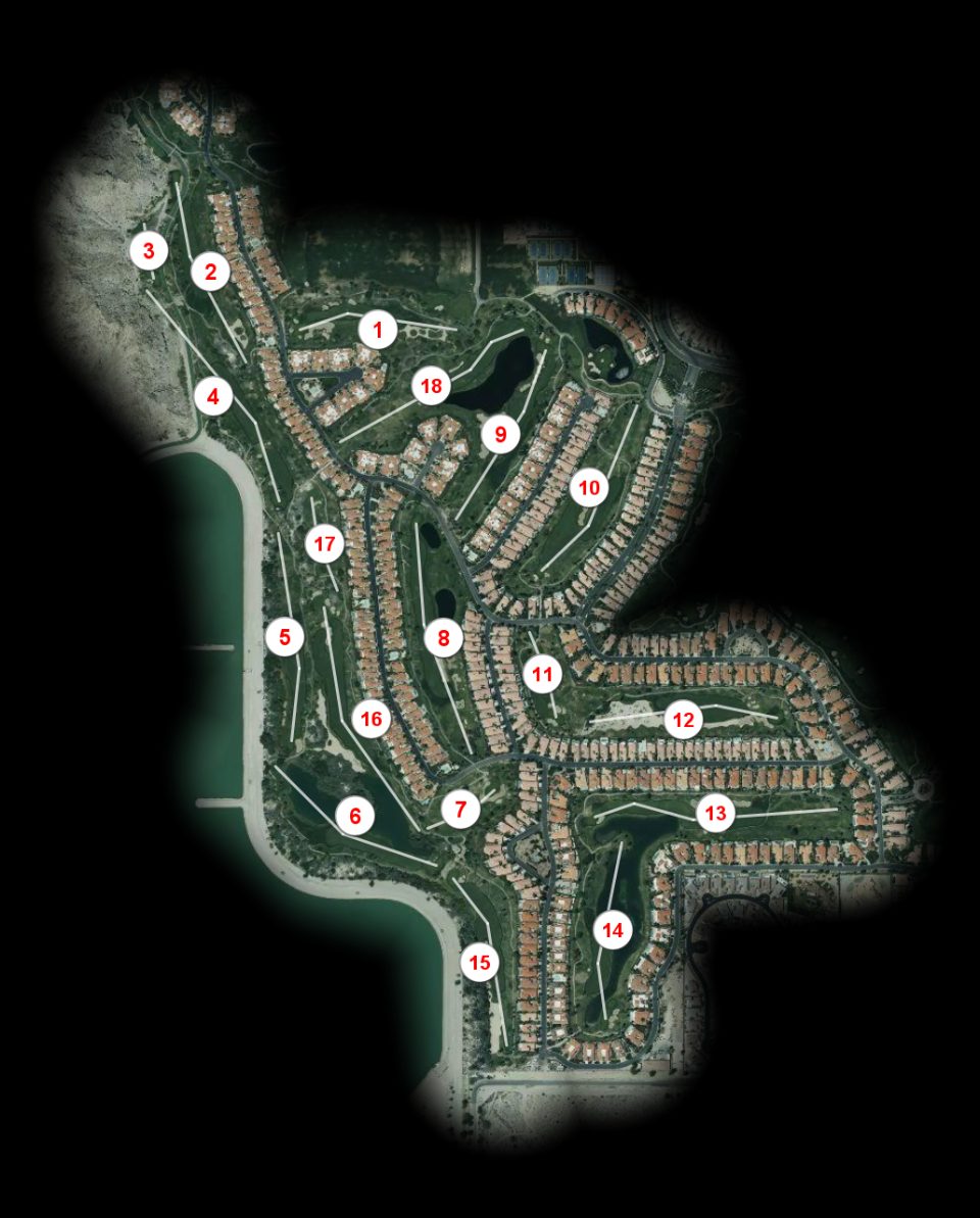 PGA West Jack Nicklaus Private course overview