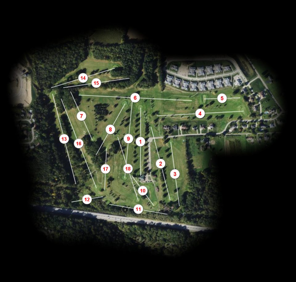 Aubreys Dubbs Dred Golf Club course overview