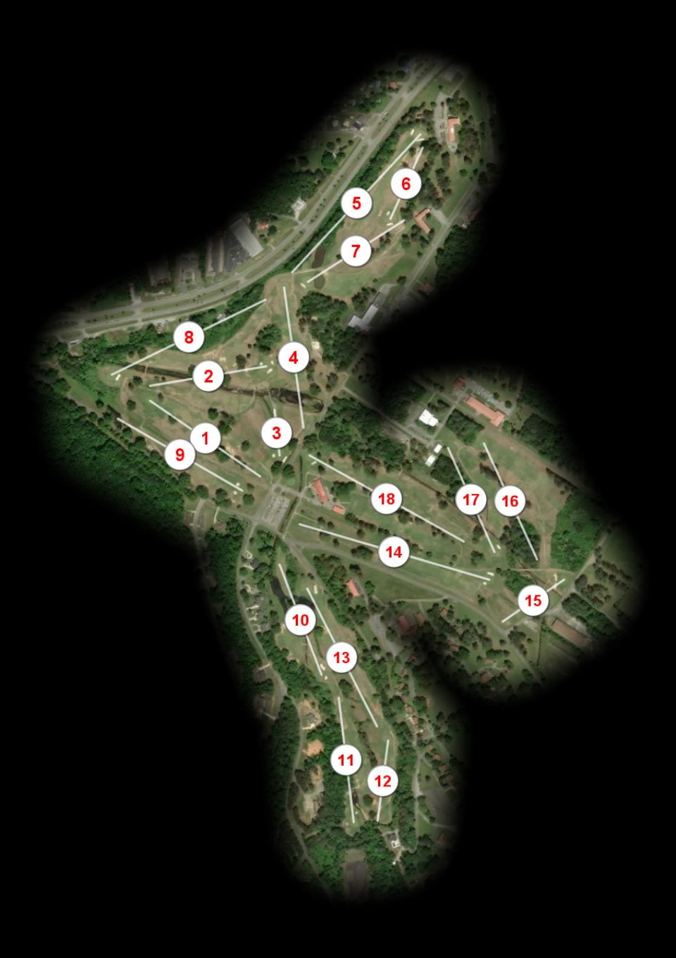 Cane Creek Golf Club course overview