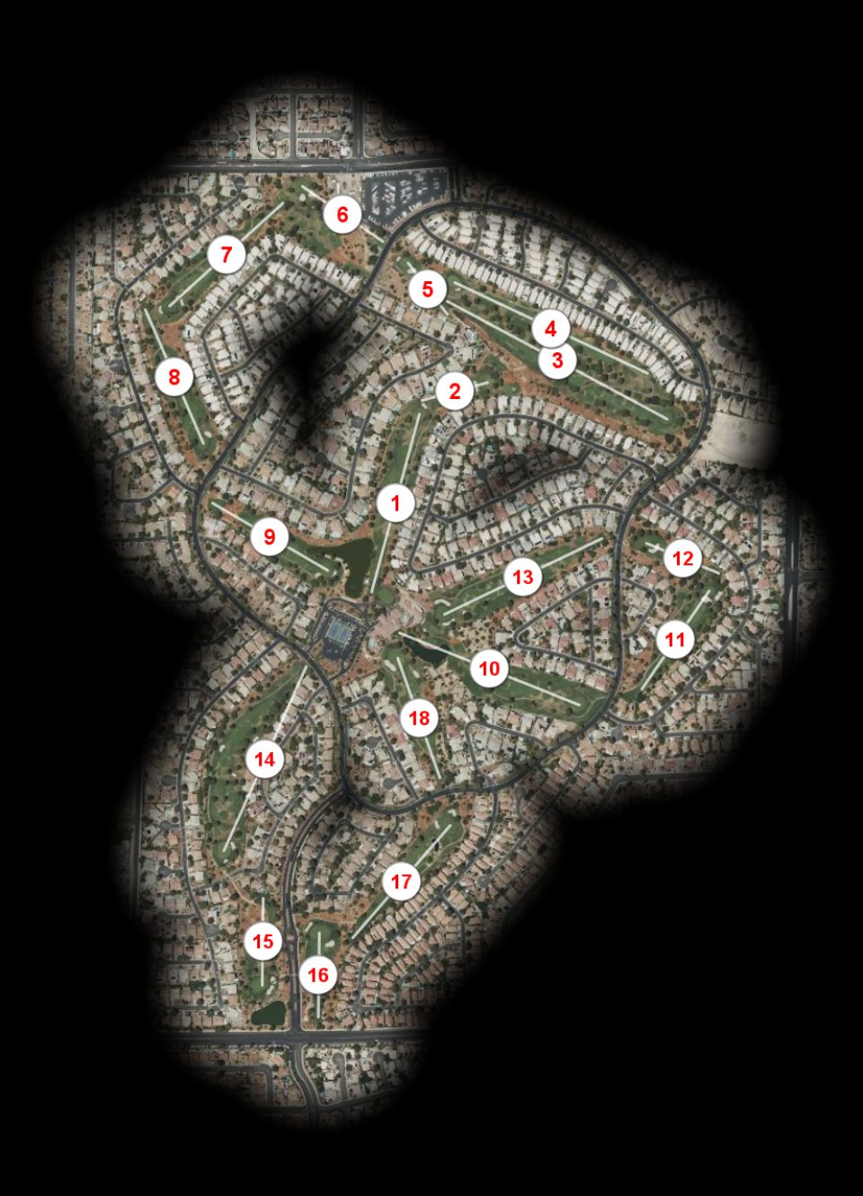 Los Prados Golf Course course overview