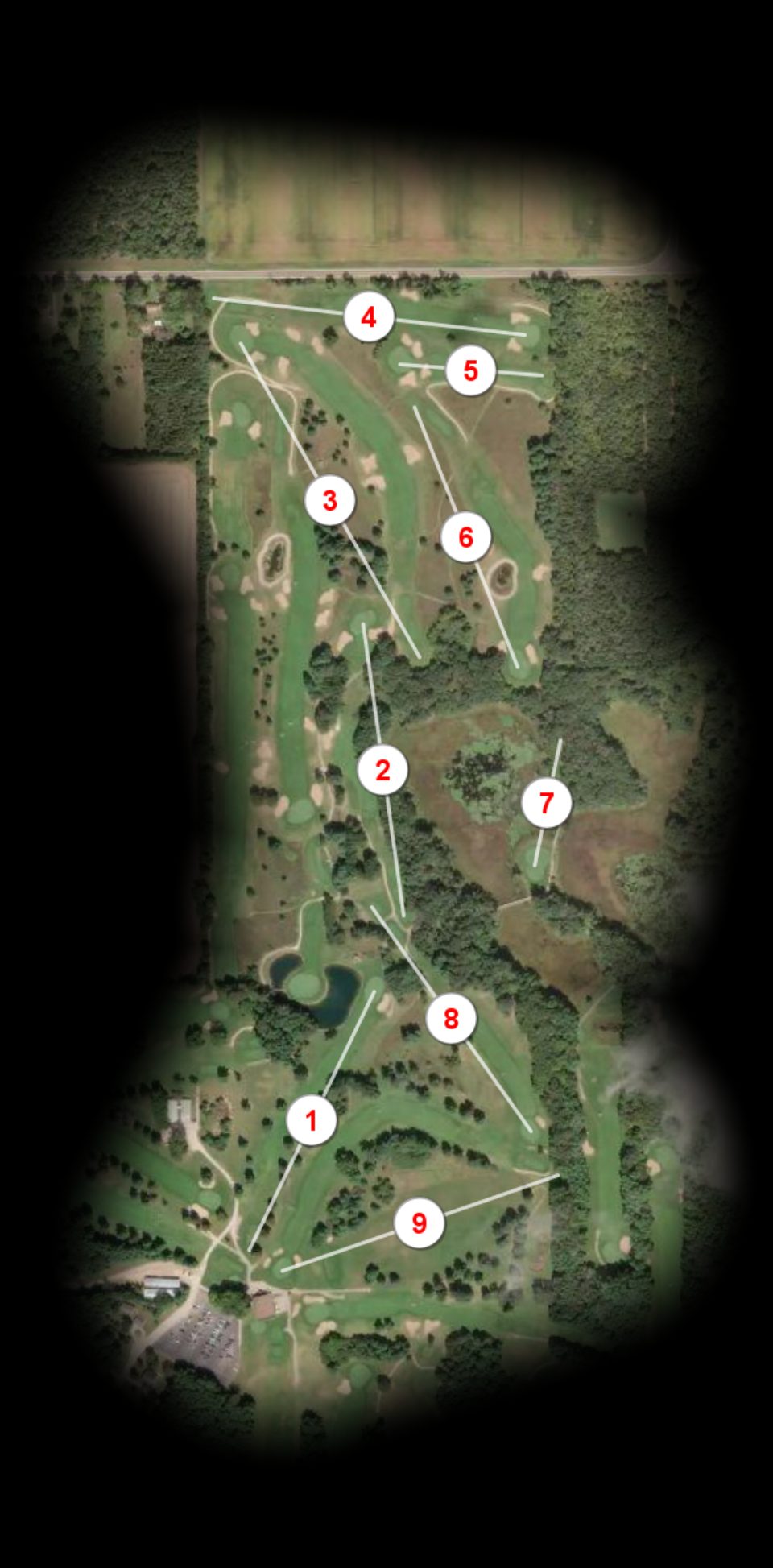 Bridges nine at Waushara Country Club
