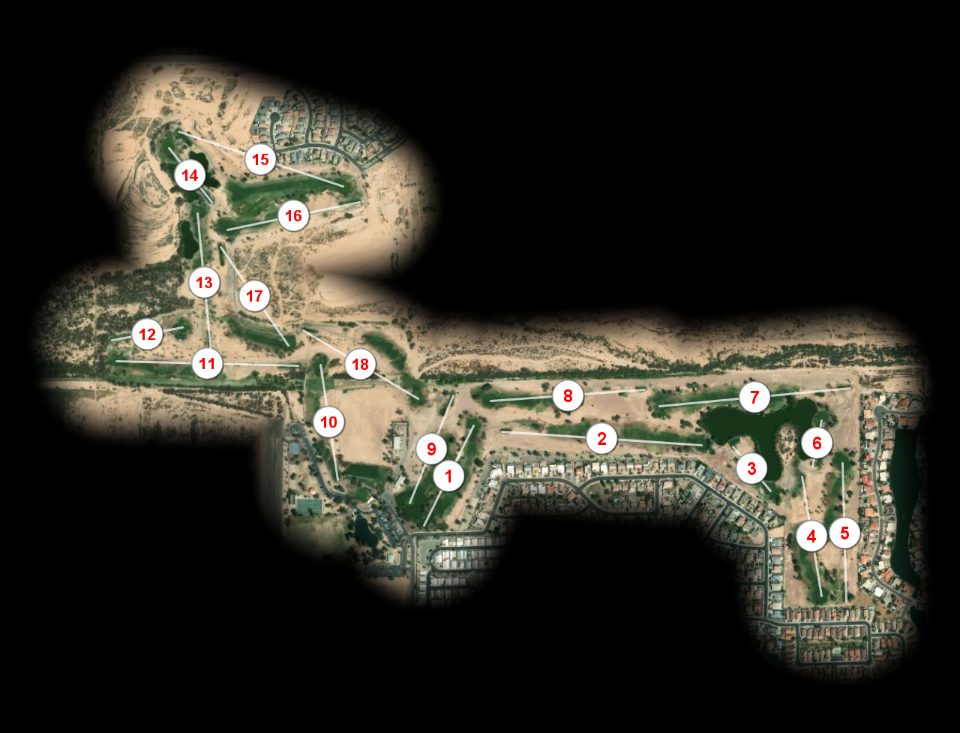 Dave White Municipal Golf Club course overview