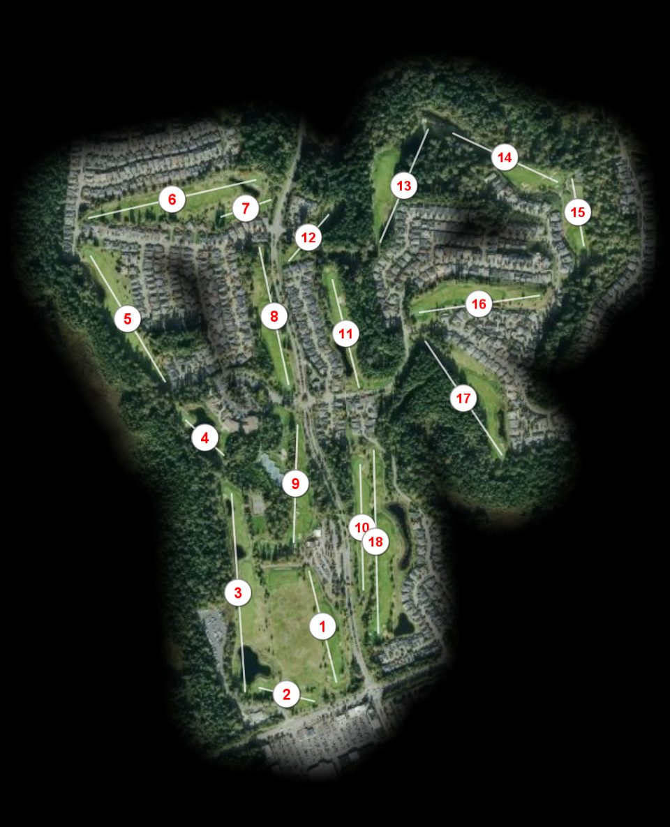 The Golf Club At Redmond Ridge course overview