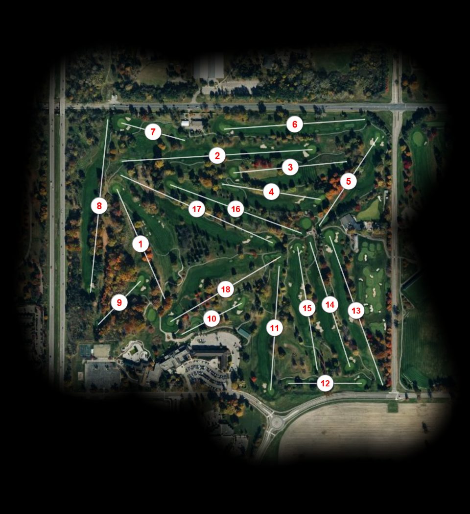 Forest Akers MSU Golf Club West course overview