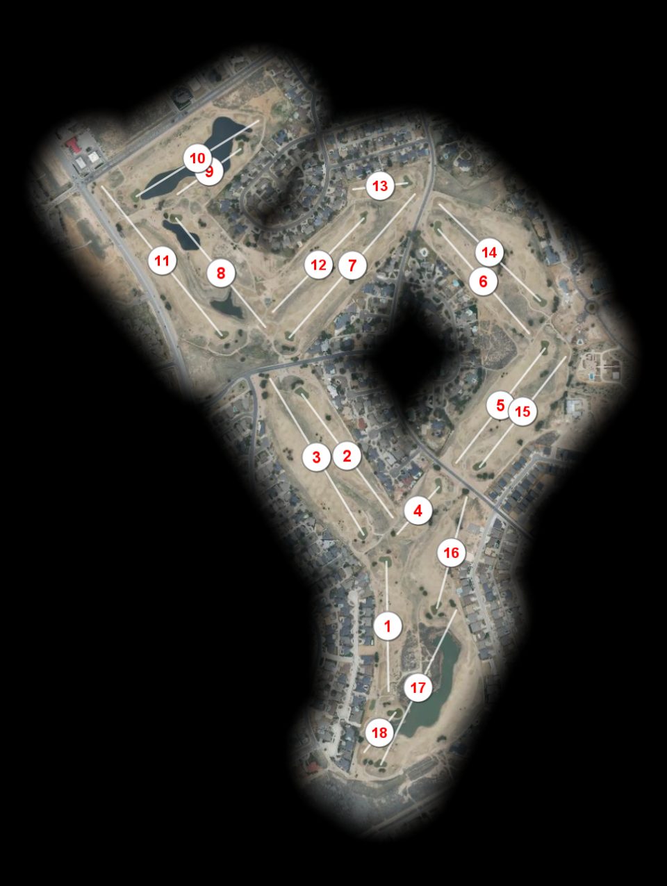 Odessa Country Club The course overview