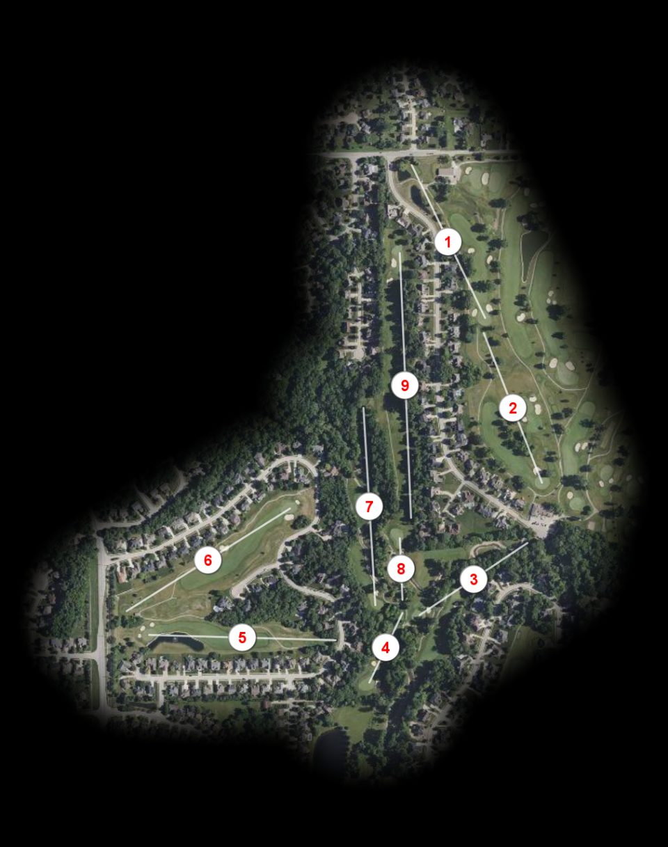 West nine at Old Oakland Golf Club