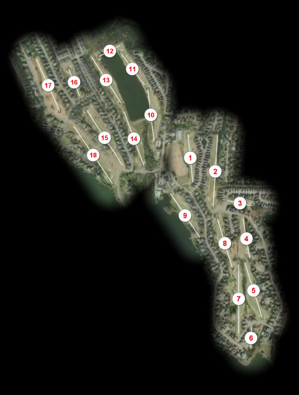Tennessee Grasslands Golf and Country Club Fairvue Lakes course overview