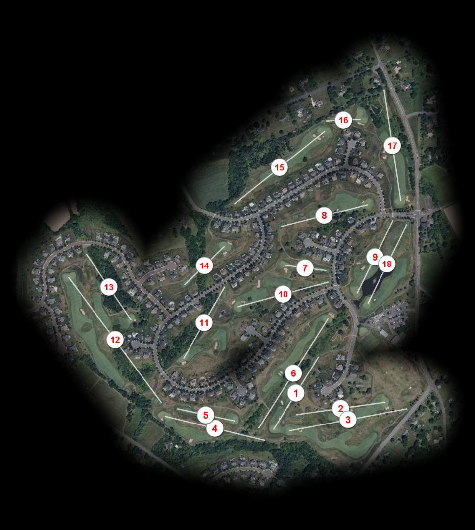 Lederach Golf Club course overview