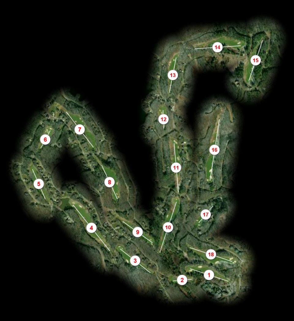 Glade Springs Resort Golf Course Stonehaven course overview