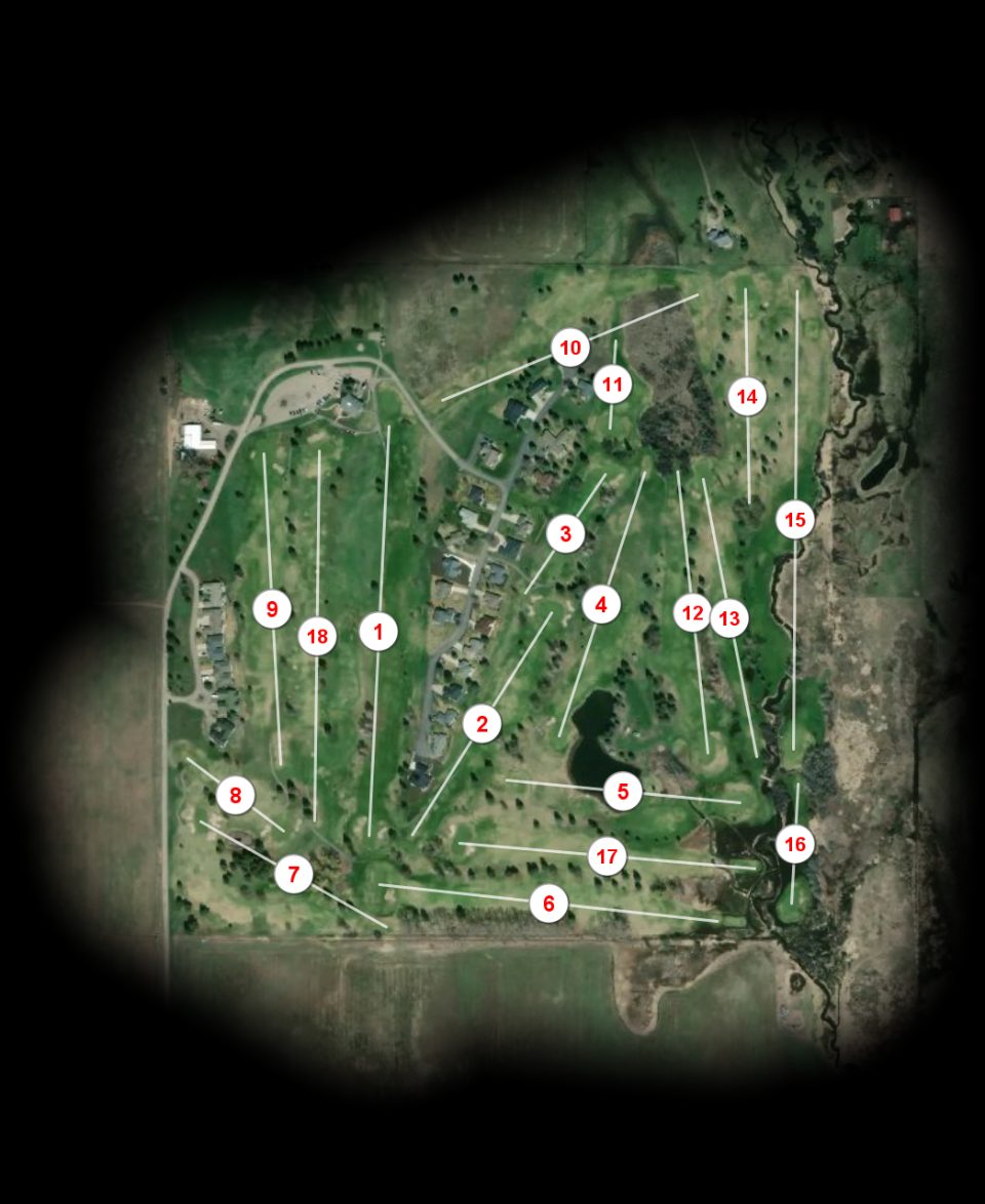 Mission Mountain Country Club course overview