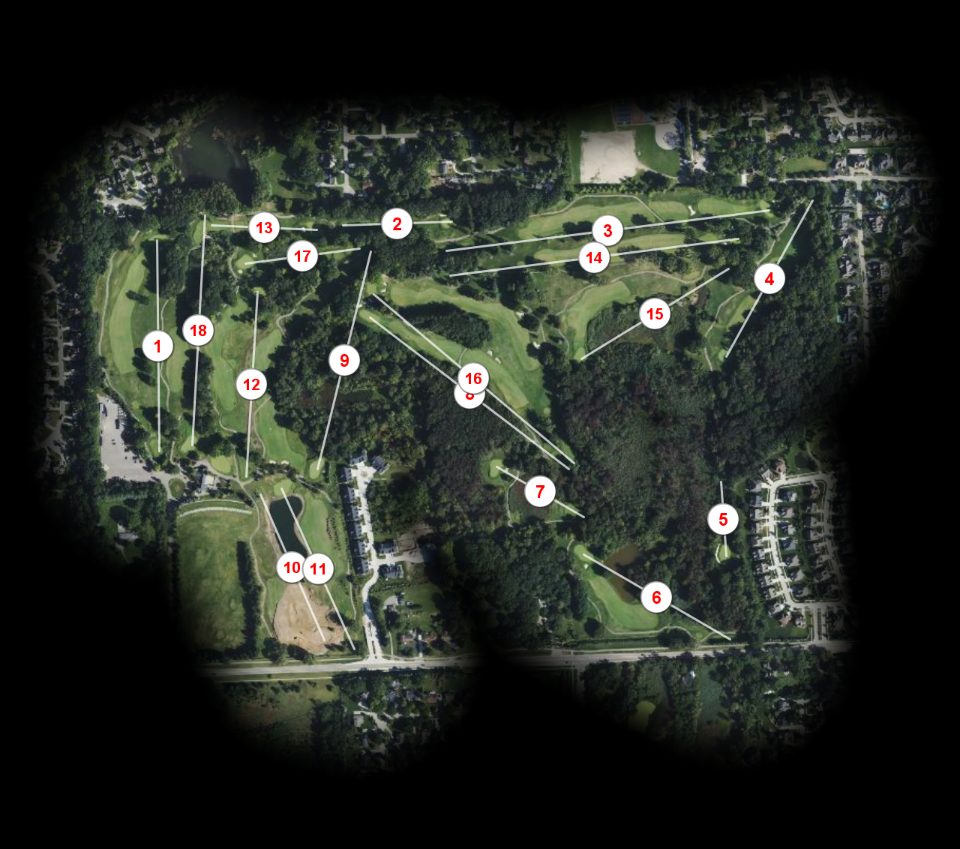 Pine Trace Golf Club course overview