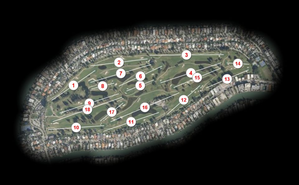 Normandy Shores Golf Course course overview