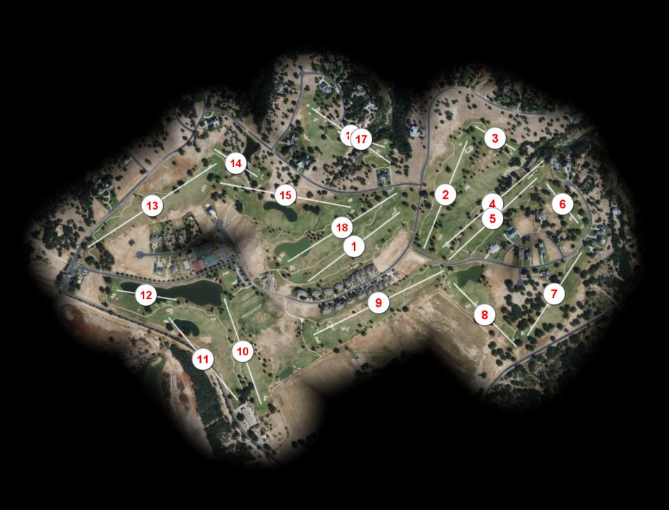 Lakecliff Country Club course overview