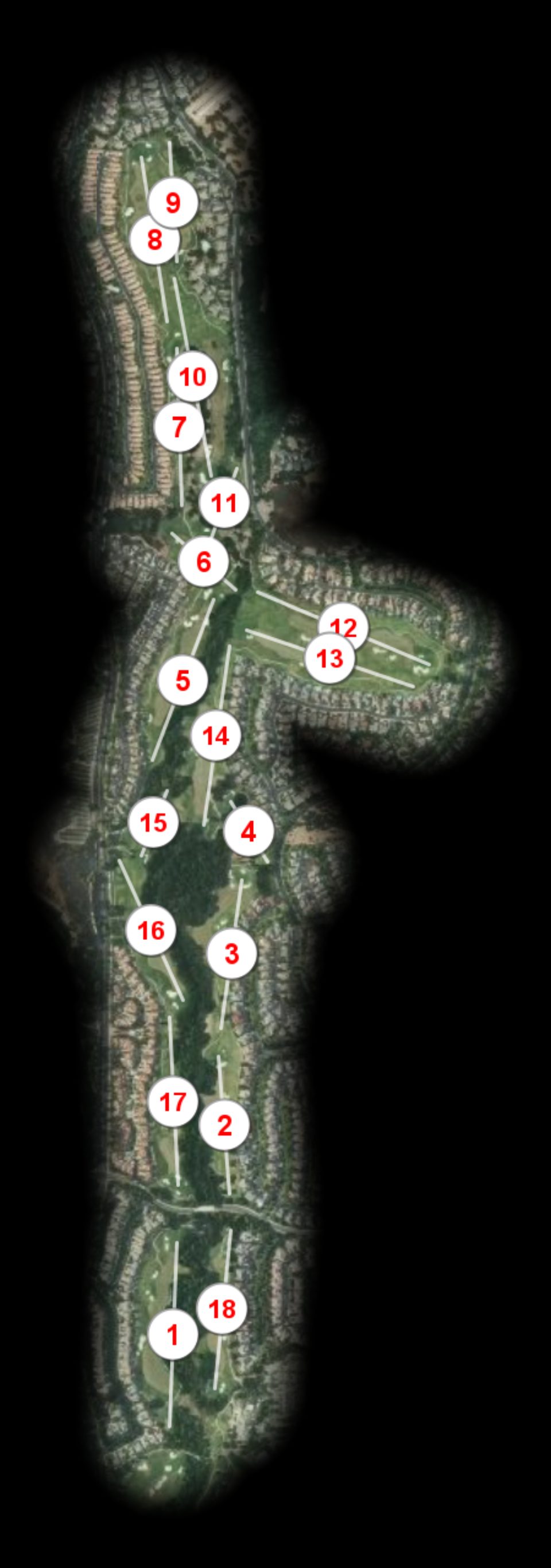Coto de Caza Golf Club North Course course overview