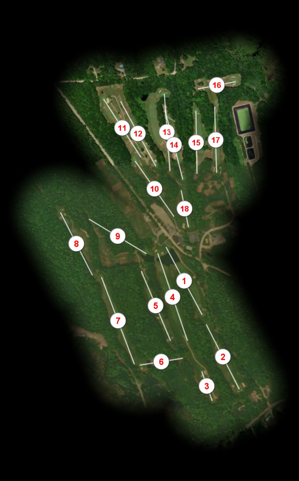 Crotched Mountain Golf Club course overview